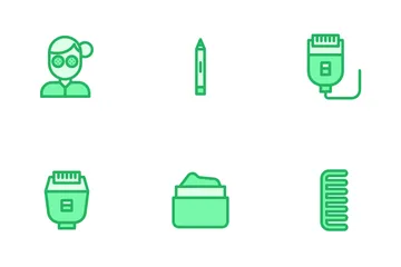 Beauty And Spa - Mono Lineal Icon Pack