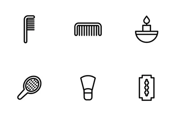 Beauty And Spa - Outline Icon Pack