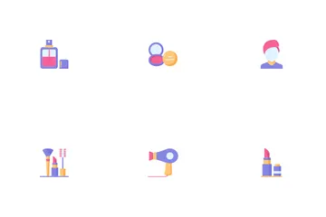 Beauty Equipment Icon Pack