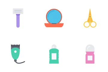 Beauty Flat Icon Pack