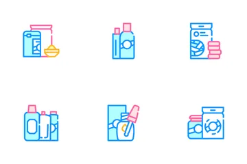 Beauty Products Makeup Icon Pack