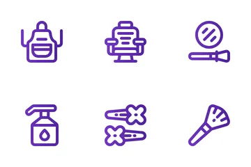 Beauty Salon Icon Pack