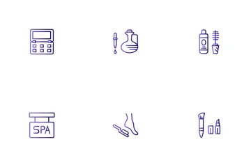 Beauty Salon Icon Pack