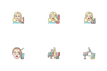 Beauty Salon Icon Pack