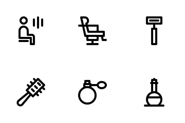 Beauty & Spa Outline Icon Pack