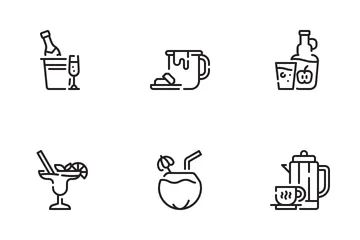 Beber Paquete de Iconos