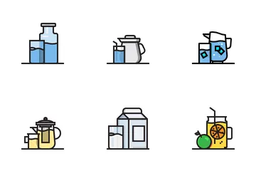 Beber Paquete de Iconos