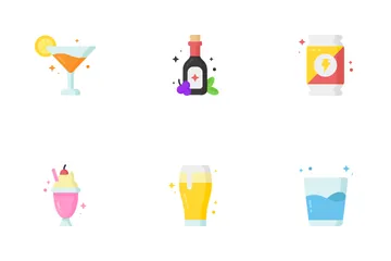 Bebidas Icon Pack