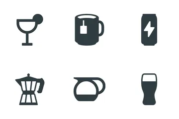 Bebidas Paquete de Iconos