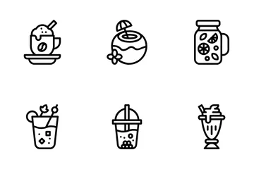 Bebidas Icon Pack