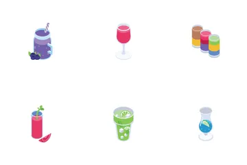 Bebidas Icon Pack