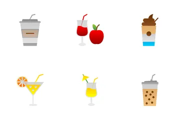 Bebidas Icon Pack