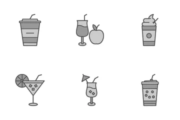 Bebidas Icon Pack