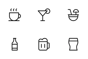 Bebidas Icon Pack