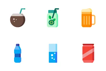 Bebidas Paquete de Iconos