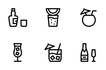 Bebidas Y Bebidas Icon Pack