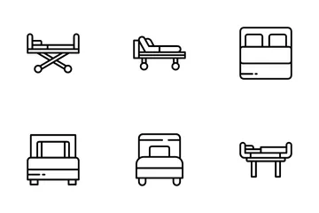 Bed Icon Pack