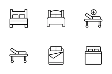 Bed Icon Pack