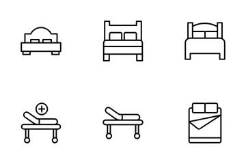 Bed Icon Pack