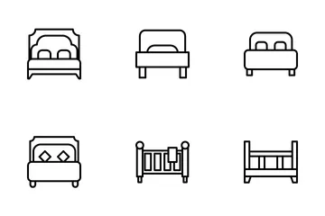 Bed Icon Pack