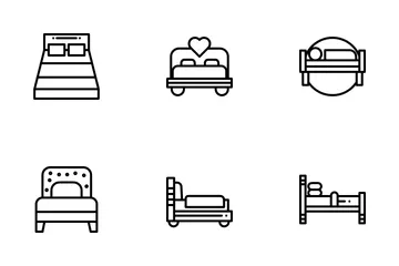 Bed Icon Pack