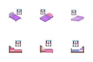 Bed Icon Pack