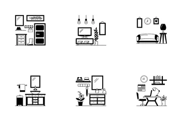 Bedroom And Living Room Icon Pack