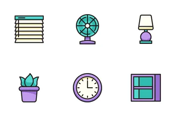 Bedroom Furniture Icon Pack