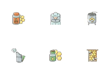 Beekeeping Icon Pack