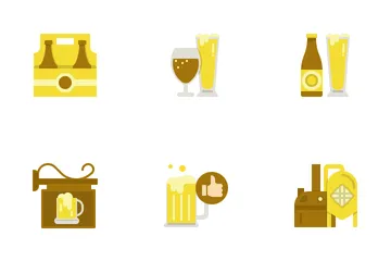 Beer Flat Icon Pack
