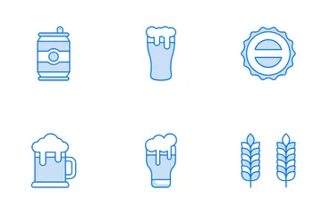 Beer Independence Day Icon Pack