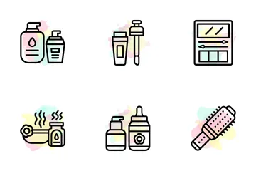 Beleza e cosméticos Pacote de Ícones