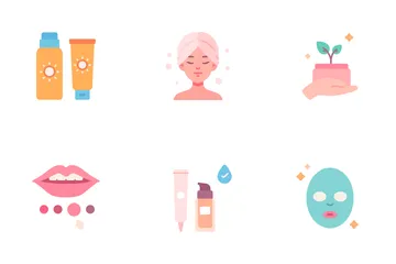 Beleza e cosméticos Pacote de Ícones