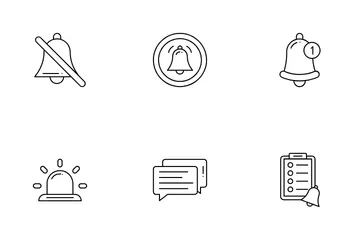 Bell Notification Icon Pack