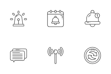 Bell Notification Icon Pack