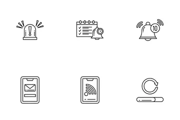 Bell Notification Icon Pack