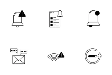 Bell Notification Icon Pack