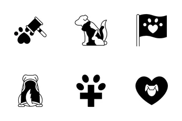 Bem estar animal Icon Pack