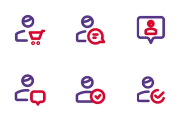 Benutzer Symbolpack