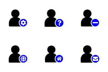 Benutzer Symbolpack