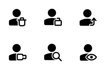 Benutzer-Avatar Symbolpack