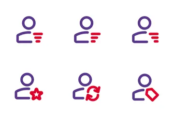 Benutzer-Avatar Symbolpack