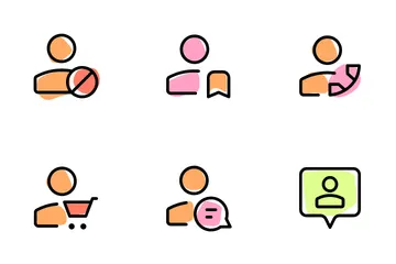 Benutzer-Avatar Symbolpack