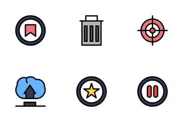 Benutzeroberfläche Band 4 Symbolpack