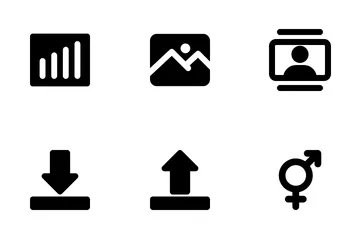 Benutzeroberfläche (UI) Symbolpack