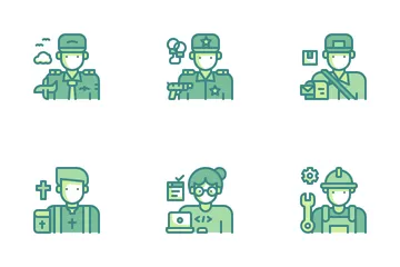 Berufe Avatar Symbolpack