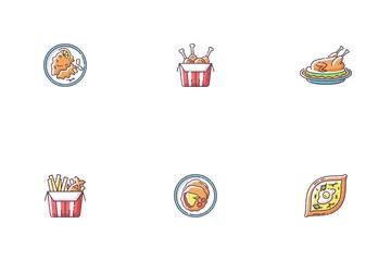 Best National Dish Icon Pack
