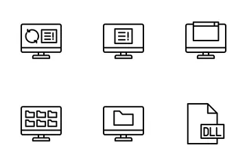 Betriebssystem Symbolpack