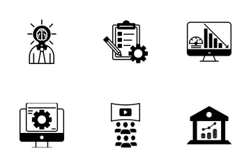 Business-Schulung Icon Pack