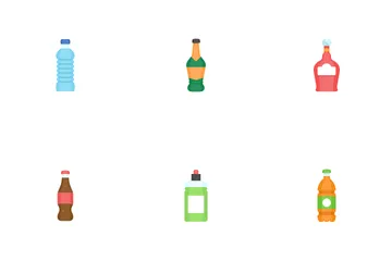 Beverage And Bottle Icon Pack